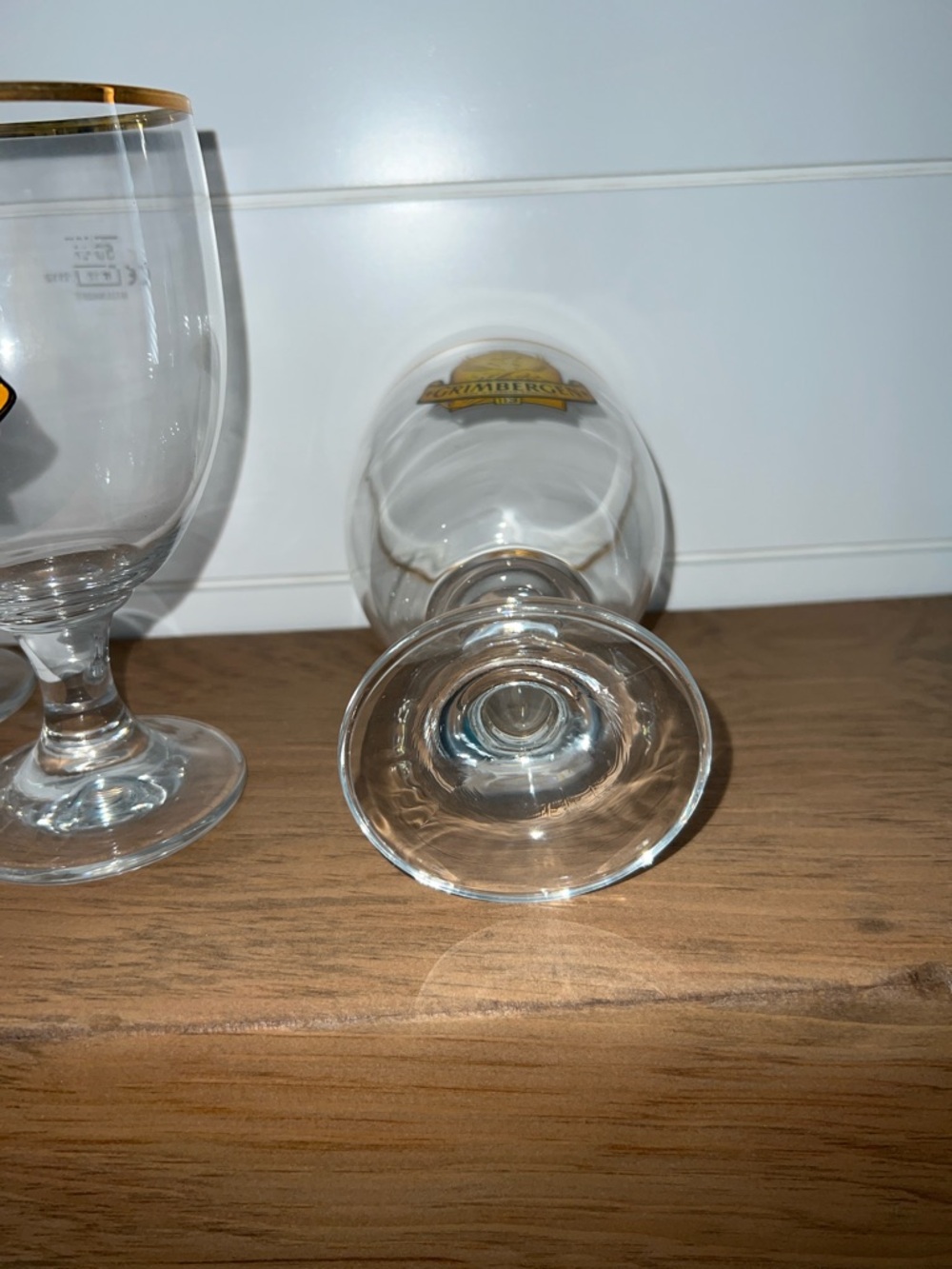 Official Ritzenhoff Grimbergen Belgian Beer Goblet with Phoenix Logo -Set of Six - Picture 7 of 8